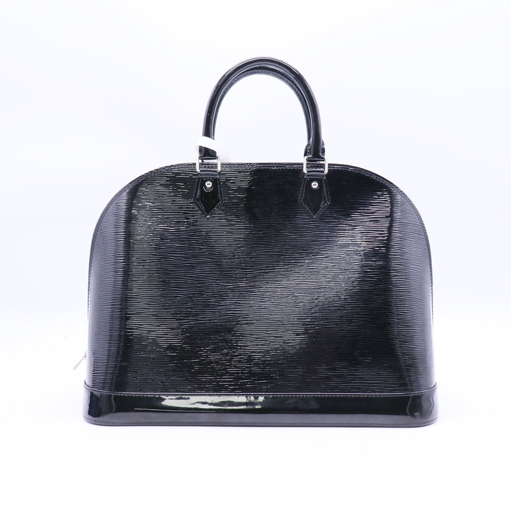 Louis Vuitton Black Electric Epi Leather Alma GM Bag  B21600