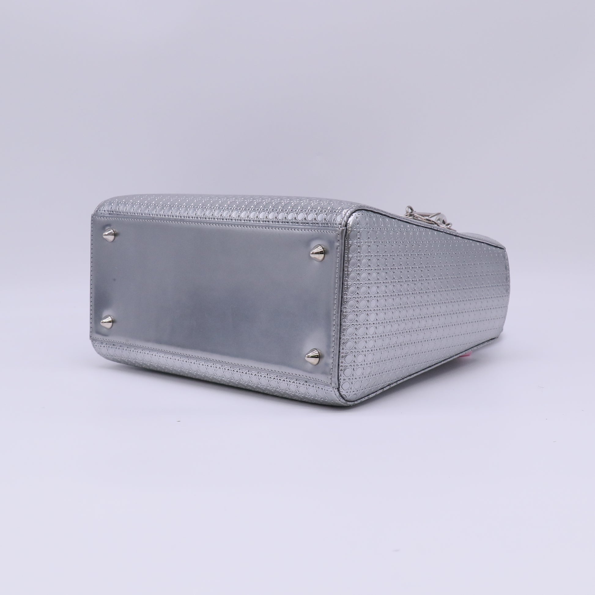 Christian Dior Perforated Micro-Cannage Medium Lady Dior Bag Twins LDJ4750