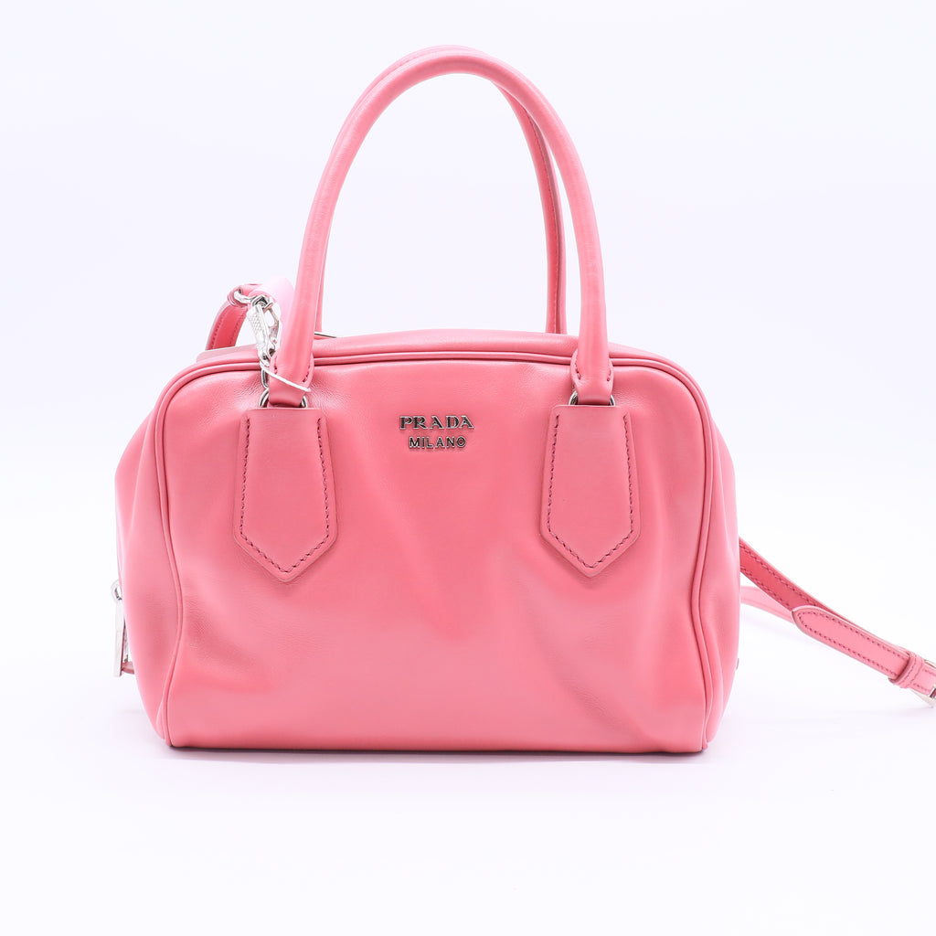 Prada Soft Calf Small Inside Bauletto Bag twins LDJ2568