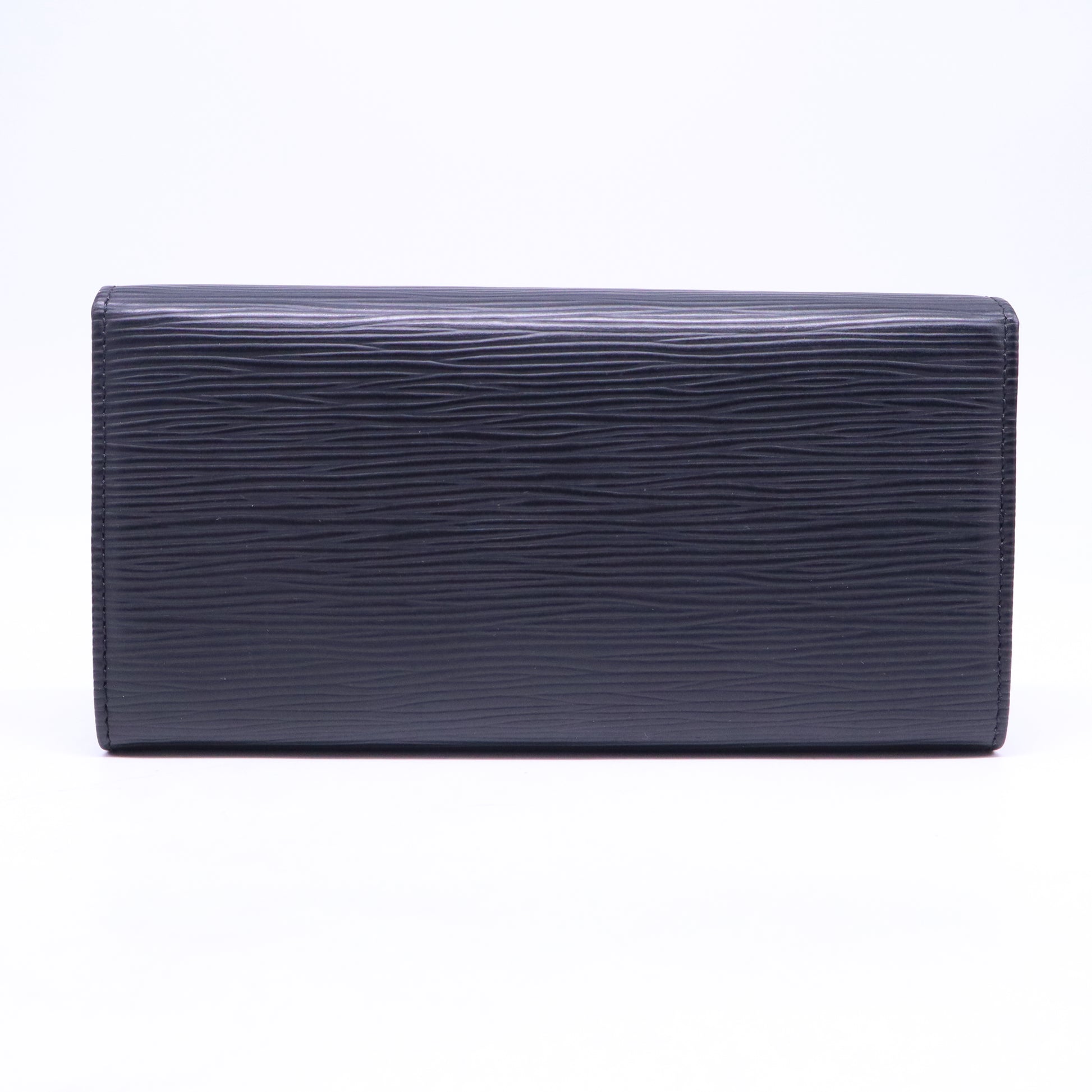 Epi Porte Tresor International Wallet Black W21138