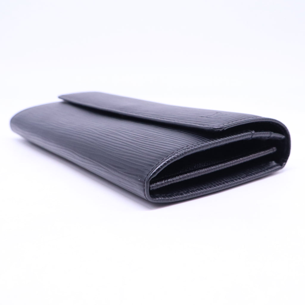 Epi Porte Tresor International Wallet Black W21138