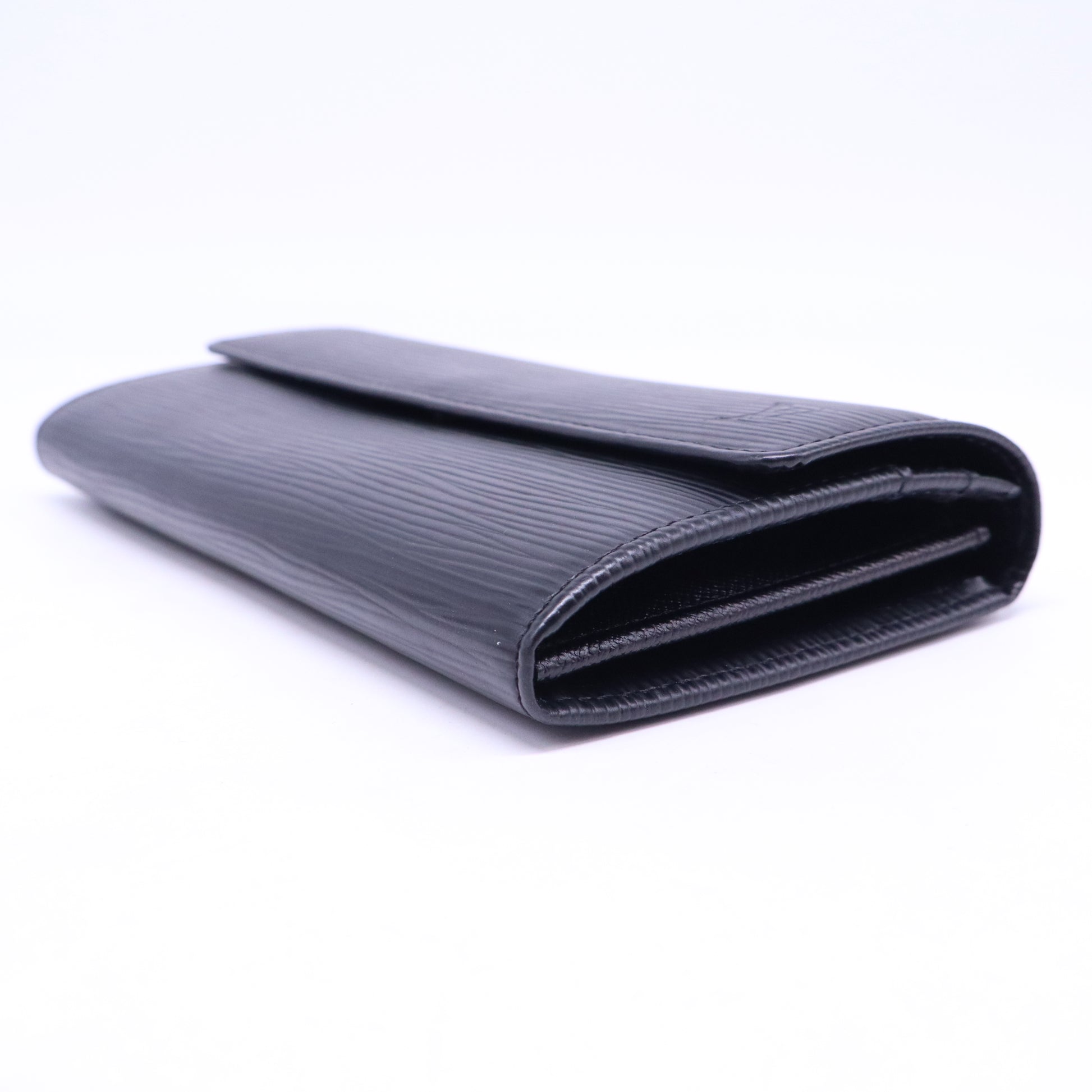 Epi Porte Tresor International Wallet Black W21138