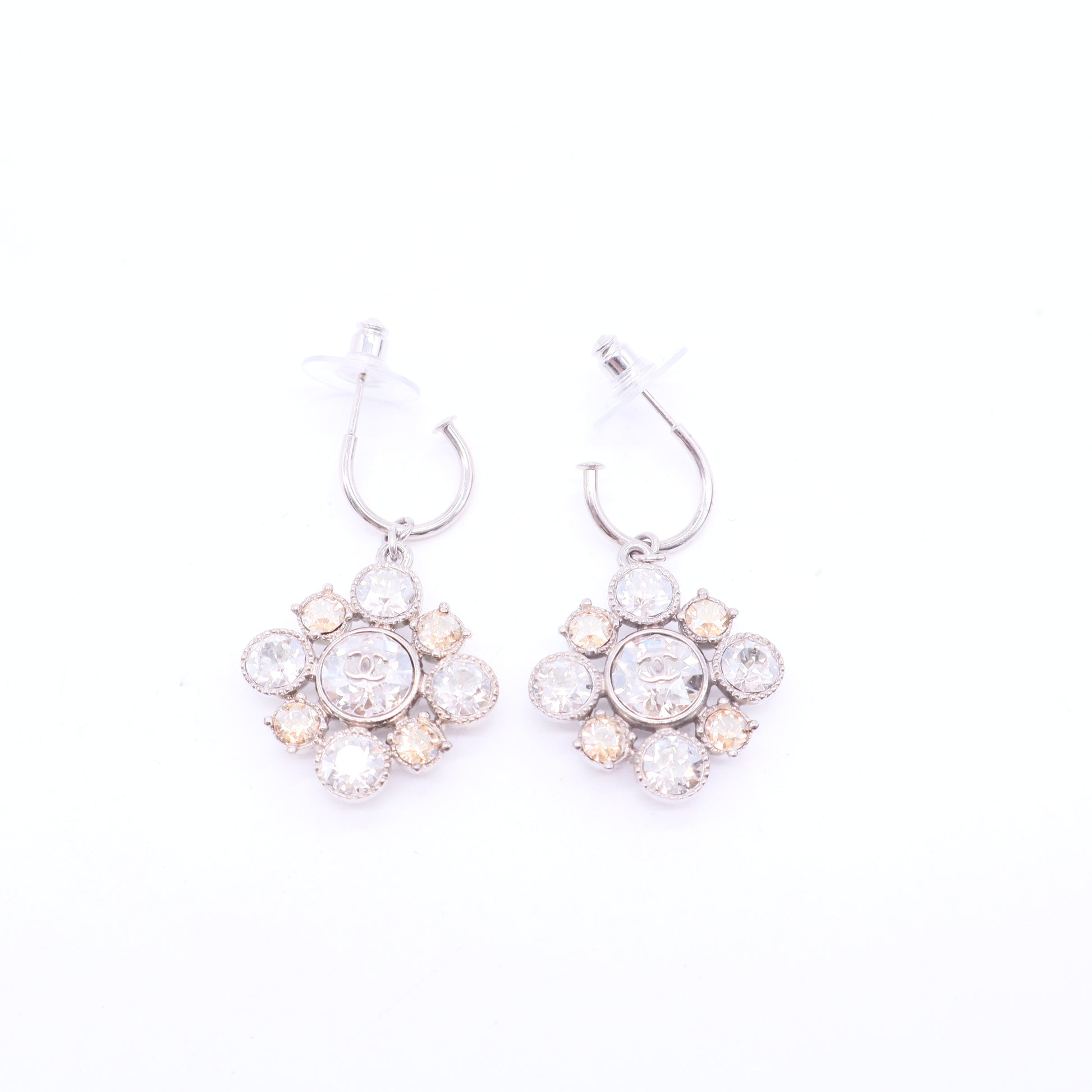 Strass CC Drop Earrings W20100