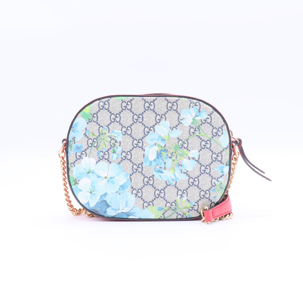 GG Supreme Monogram Blooms Mini Chain Shoulder Bag twins B21727