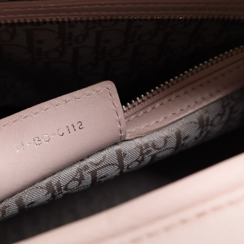 Lady Dior Bag Cannage Quilt Lambskin Large