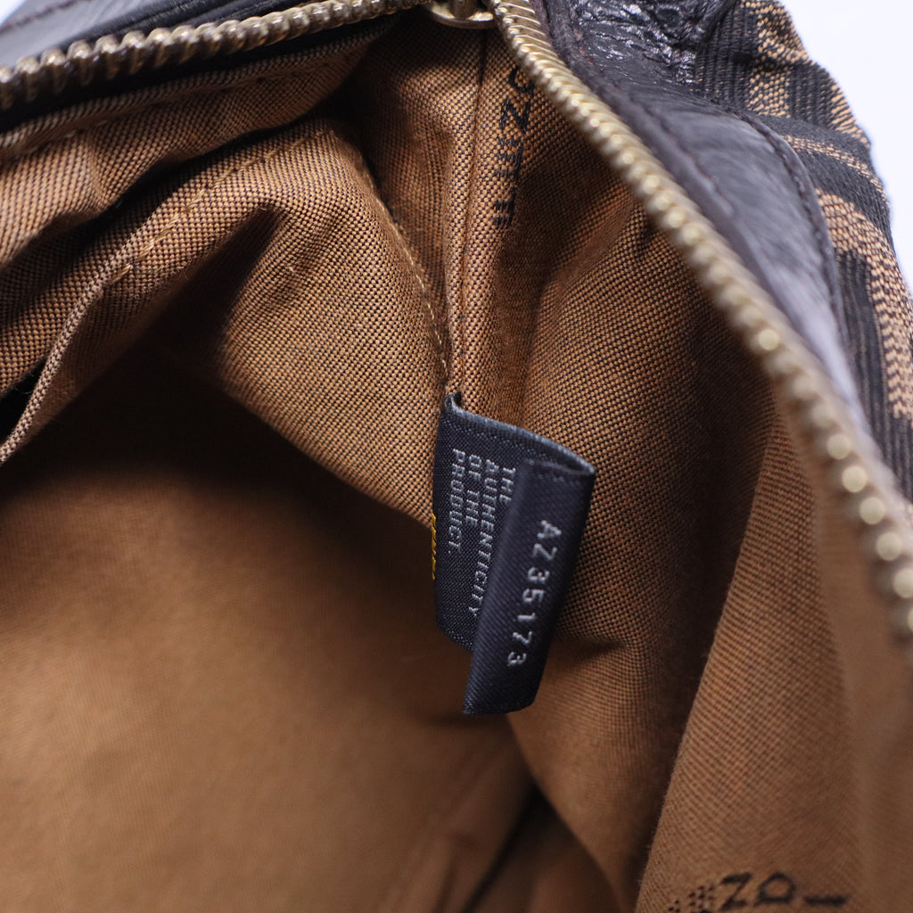 Chef Zip Crossbody Bag Zucca Canvas B20397