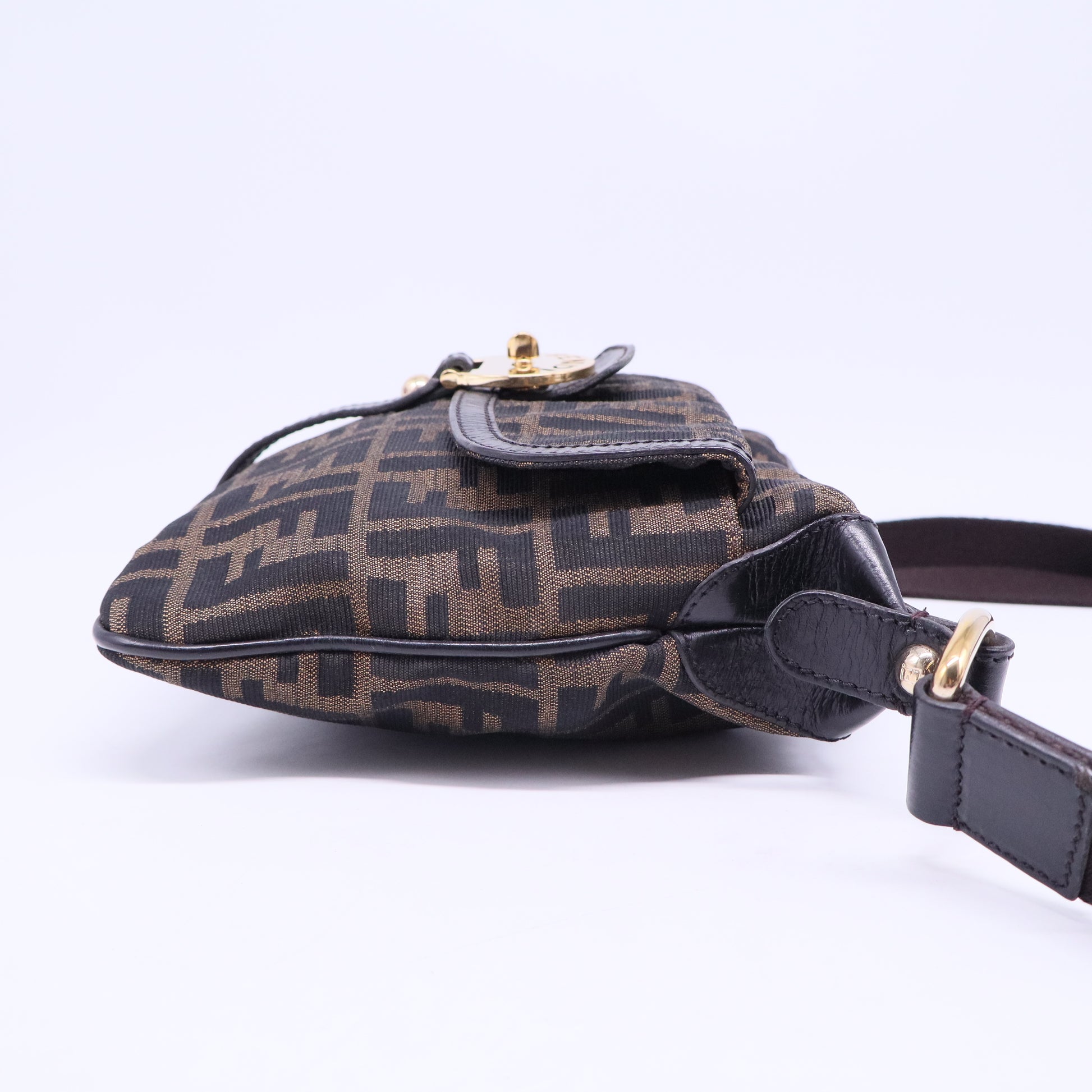 Chef Zip Crossbody Bag Zucca Canvas B20397