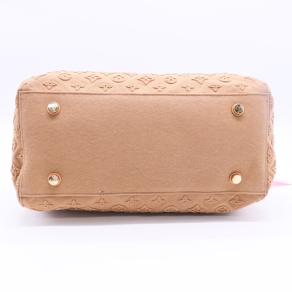 Louis Vuitton Monogram Denim Stone Speedy Bandouliere 35 twins LDJ2564