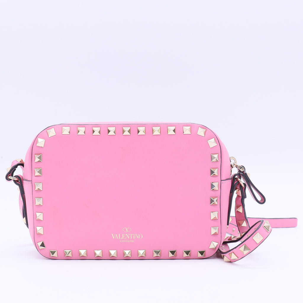 Rockstud Camera Crossbody Bag Leather Twins B21688