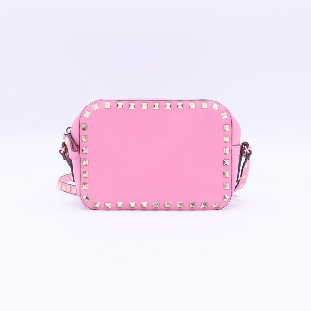 Rockstud Camera Crossbody Bag Leather Twins B21688