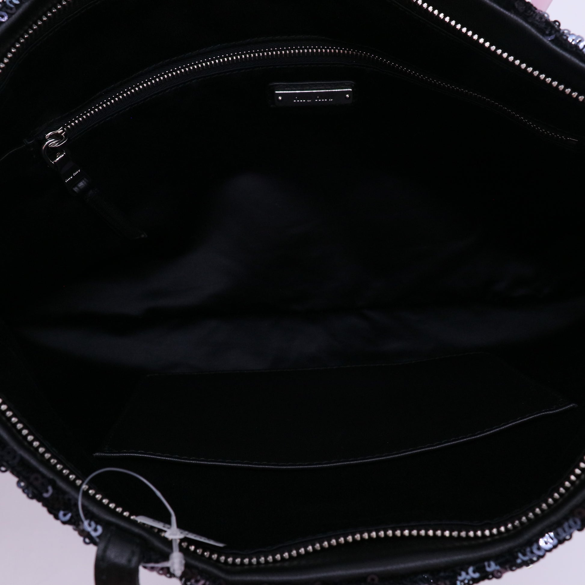Miu Miu Sequin Logo Flat Tote Bag Twins LDJ4742