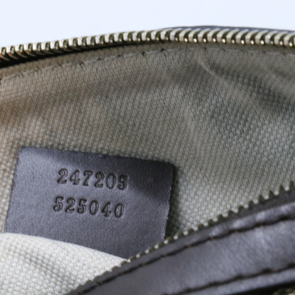 Vintage Web Boston Bag GG Canvas Medium