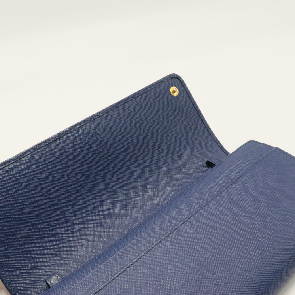 Wallet on Chain Saffiano Leather