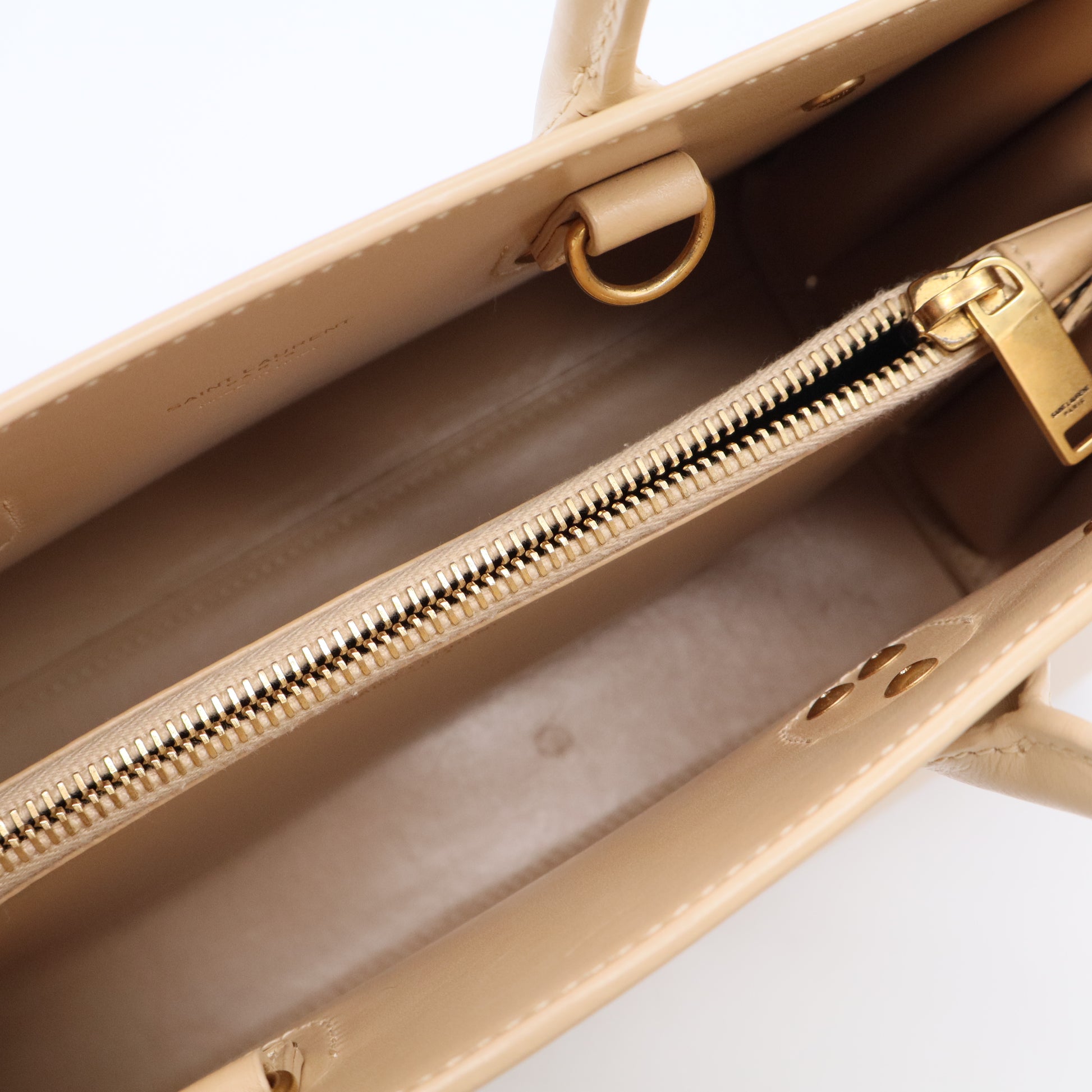 Leather Sac De Jour Baby Twins