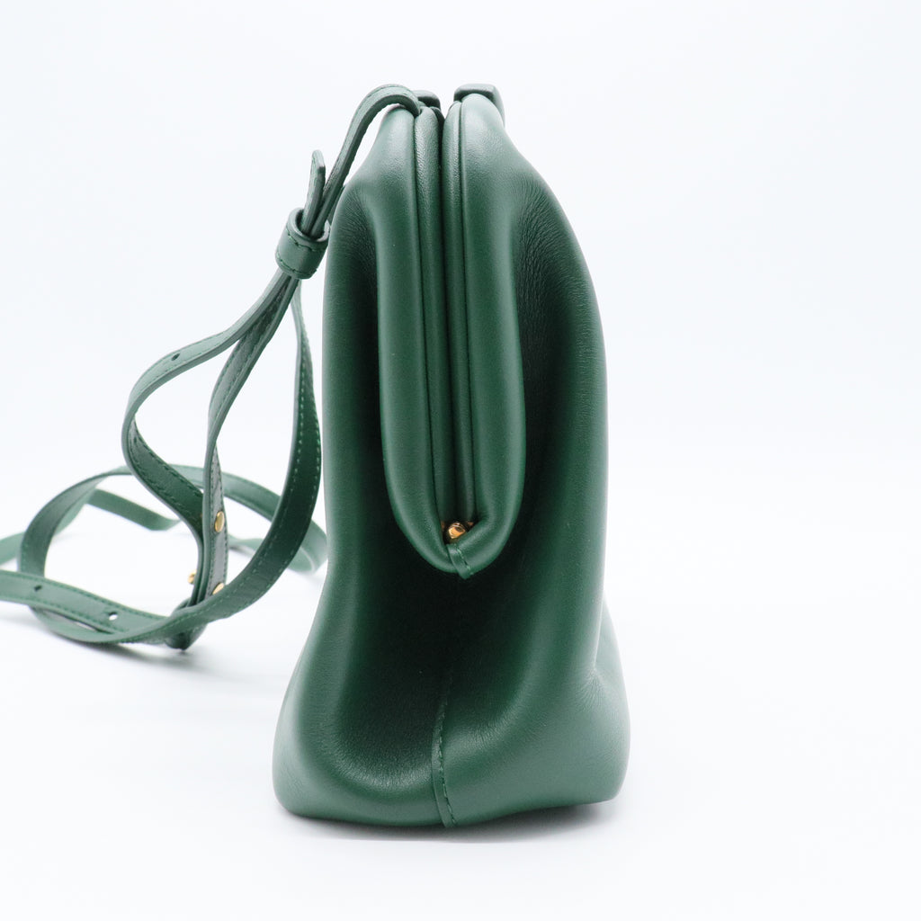 Point Shoulder Bag Leather Small