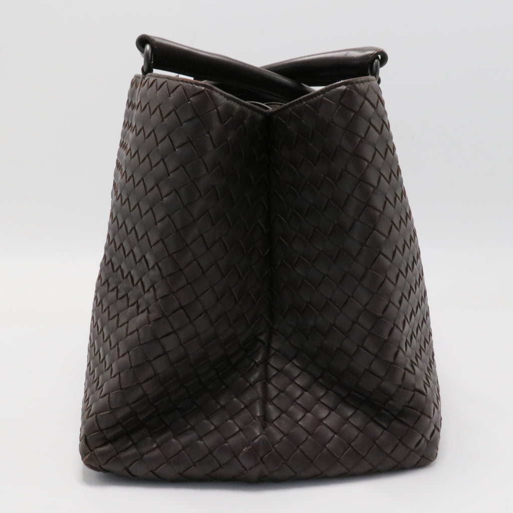 Bottega Veneta Milano Tote Intrecciato Nappa Large