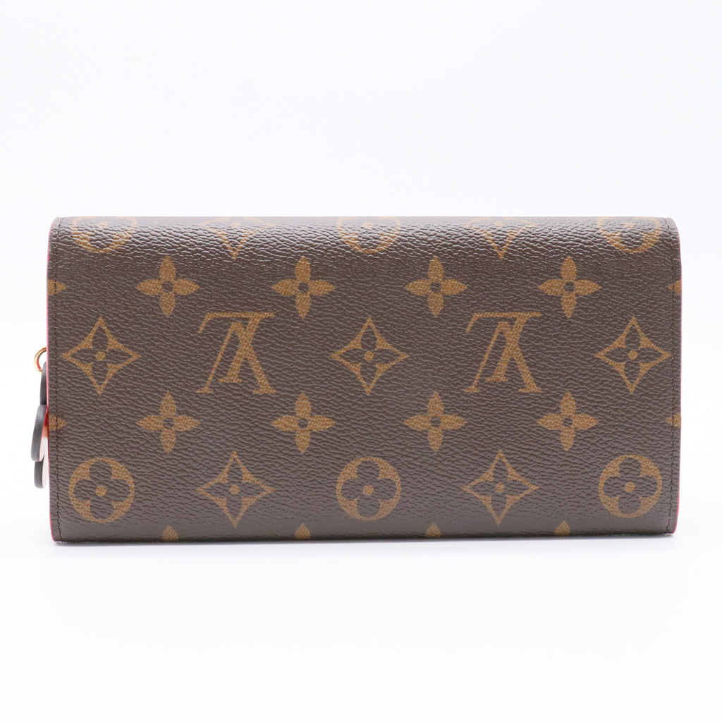 Monogram Canvas Bloom Flower Emilie Wallet