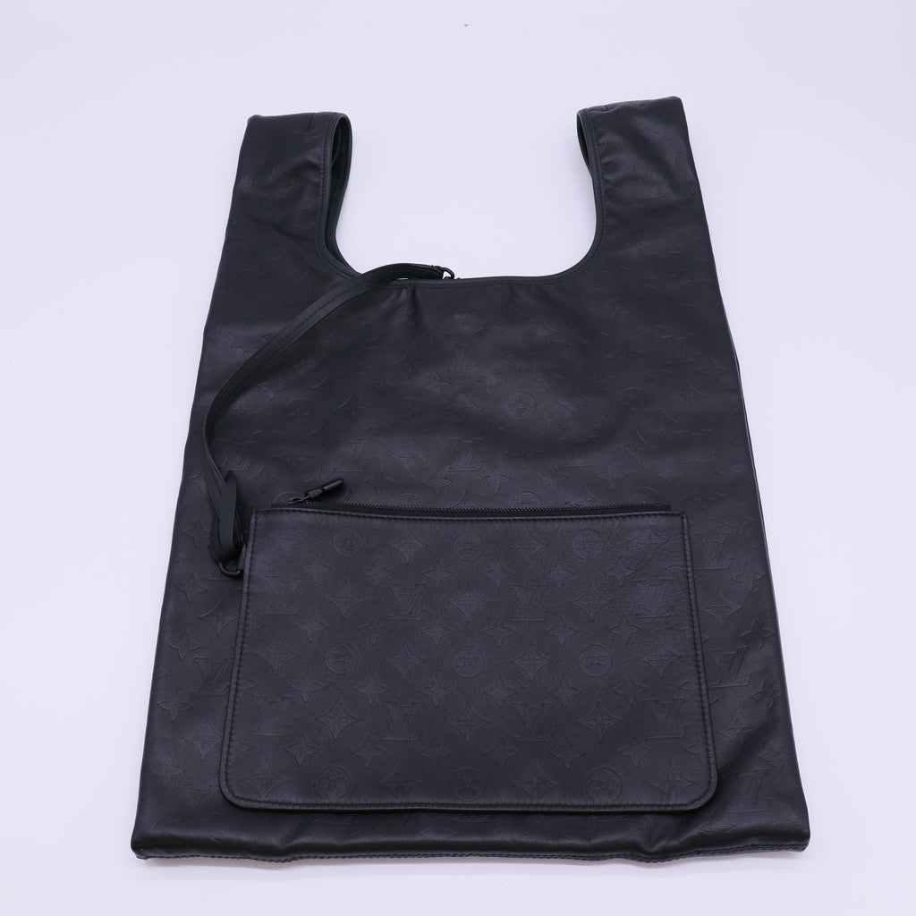 Louis Vuitton Monogram Shadow Foldable Shopper Tote Twins LDJ4751