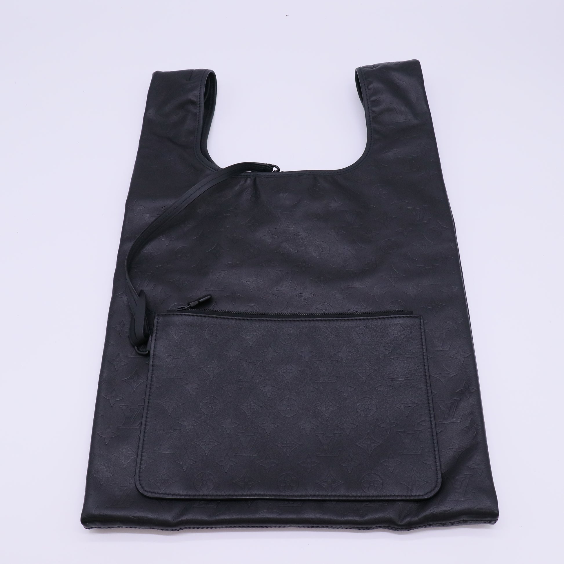 Louis Vuitton Monogram Shadow Foldable Shopper Tote Twins LDJ4751