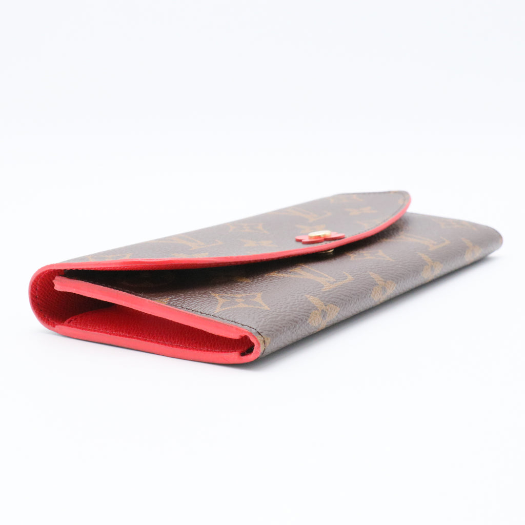 Monogram Canvas Bloom Flower Emilie Wallet