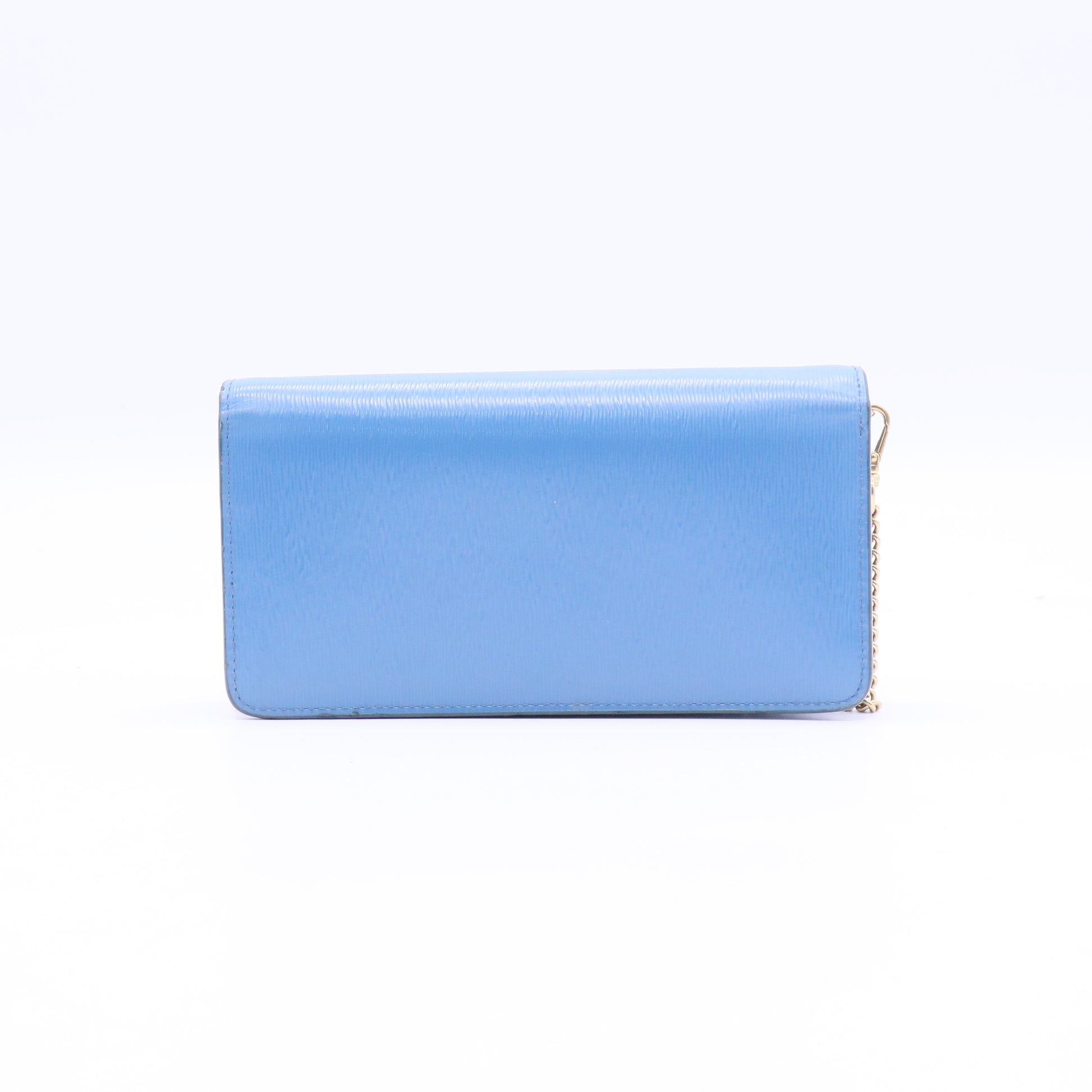 Prada Bluette Vitello Move Wallet On Chain twins LDJ3875