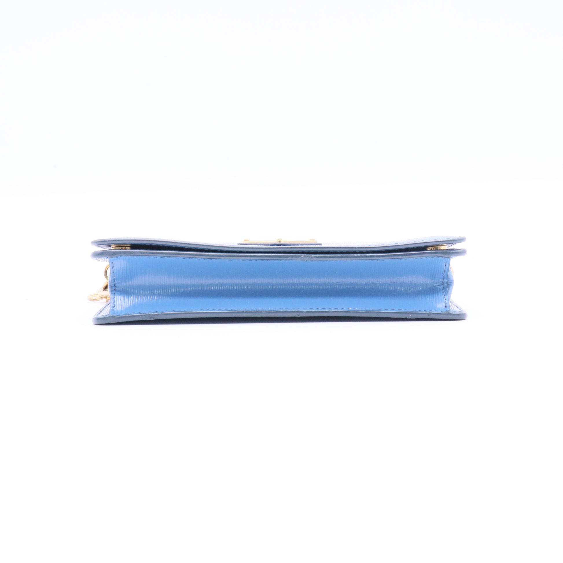 Prada Bluette Vitello Move Wallet On Chain twins LDJ3875