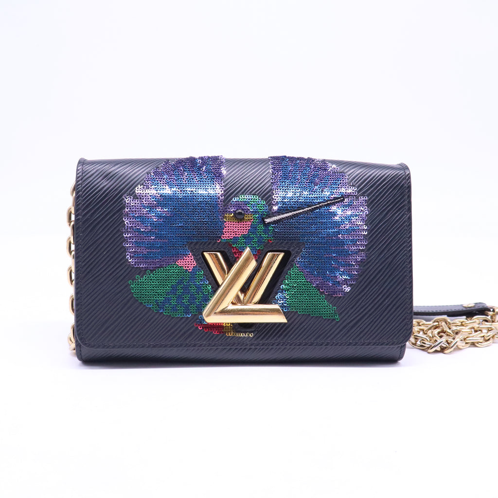 Twist Handbag Bird Motif Epi Leather MM B21581