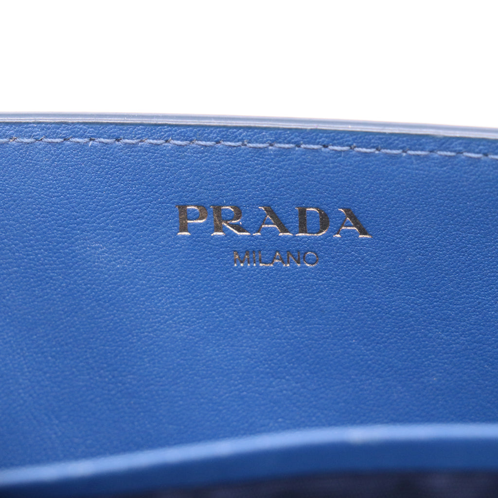 Prada Bluette Vitello Move Wallet On Chain twins LDJ3875