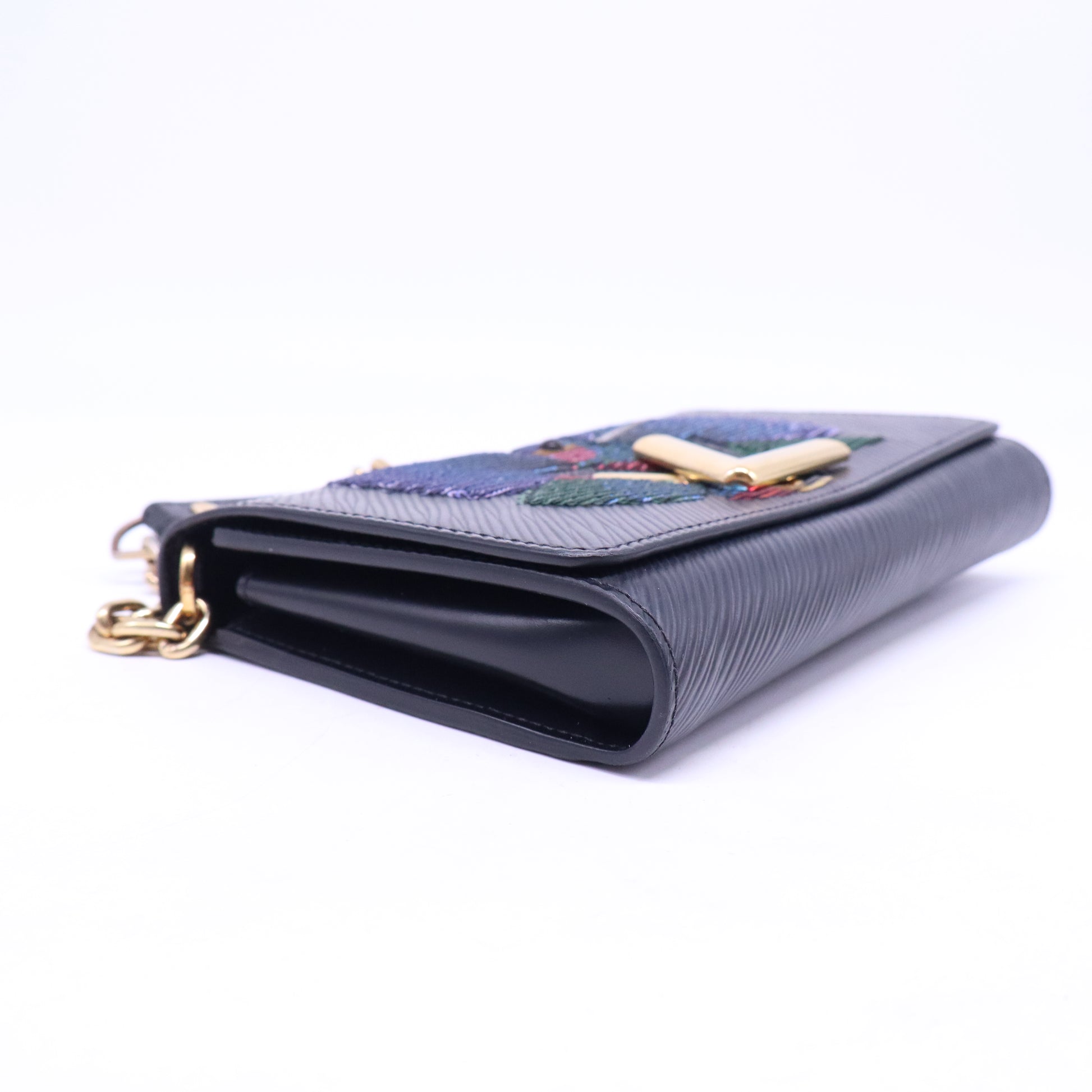 Twist Handbag Bird Motif Epi Leather MM B21581