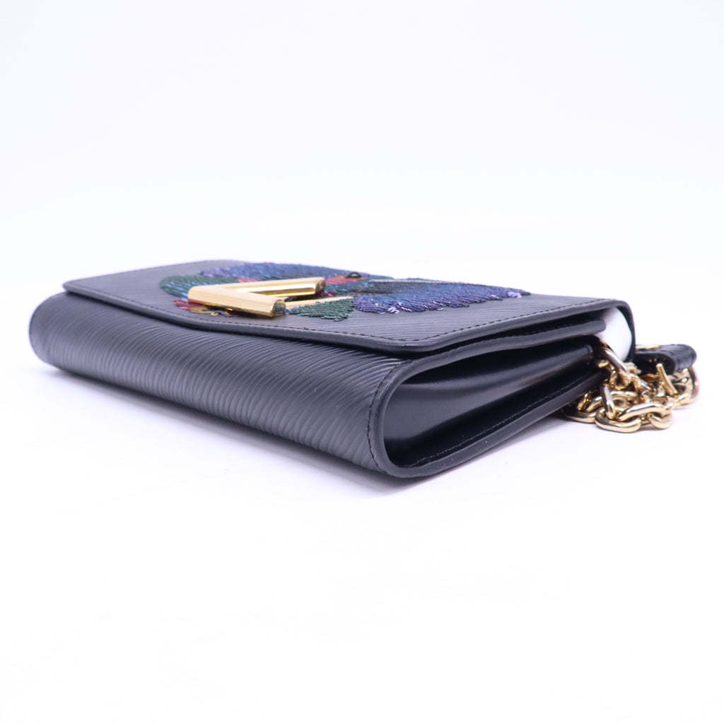 Twist Handbag Bird Motif Epi Leather MM B21581