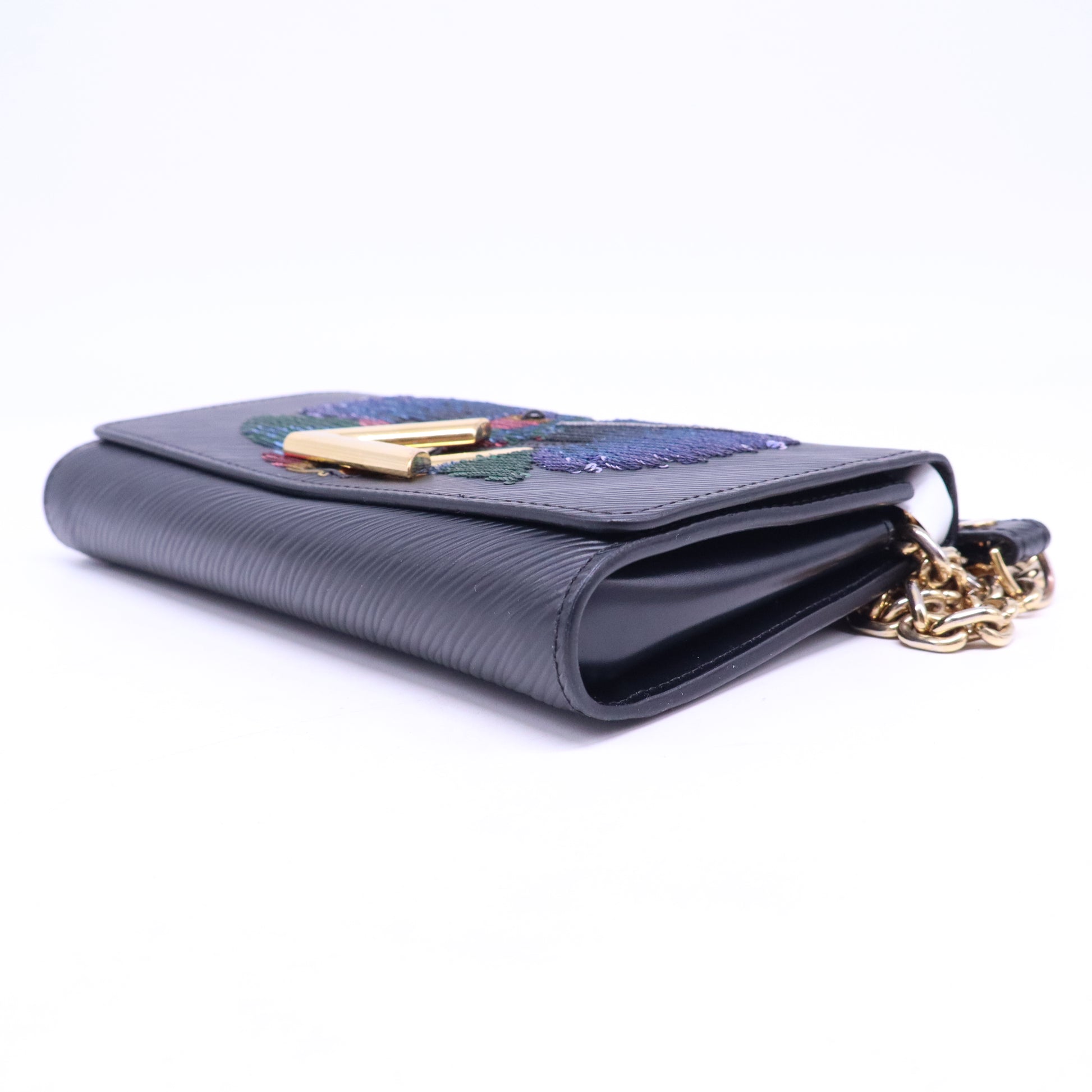 Twist Handbag Bird Motif Epi Leather MM B21581