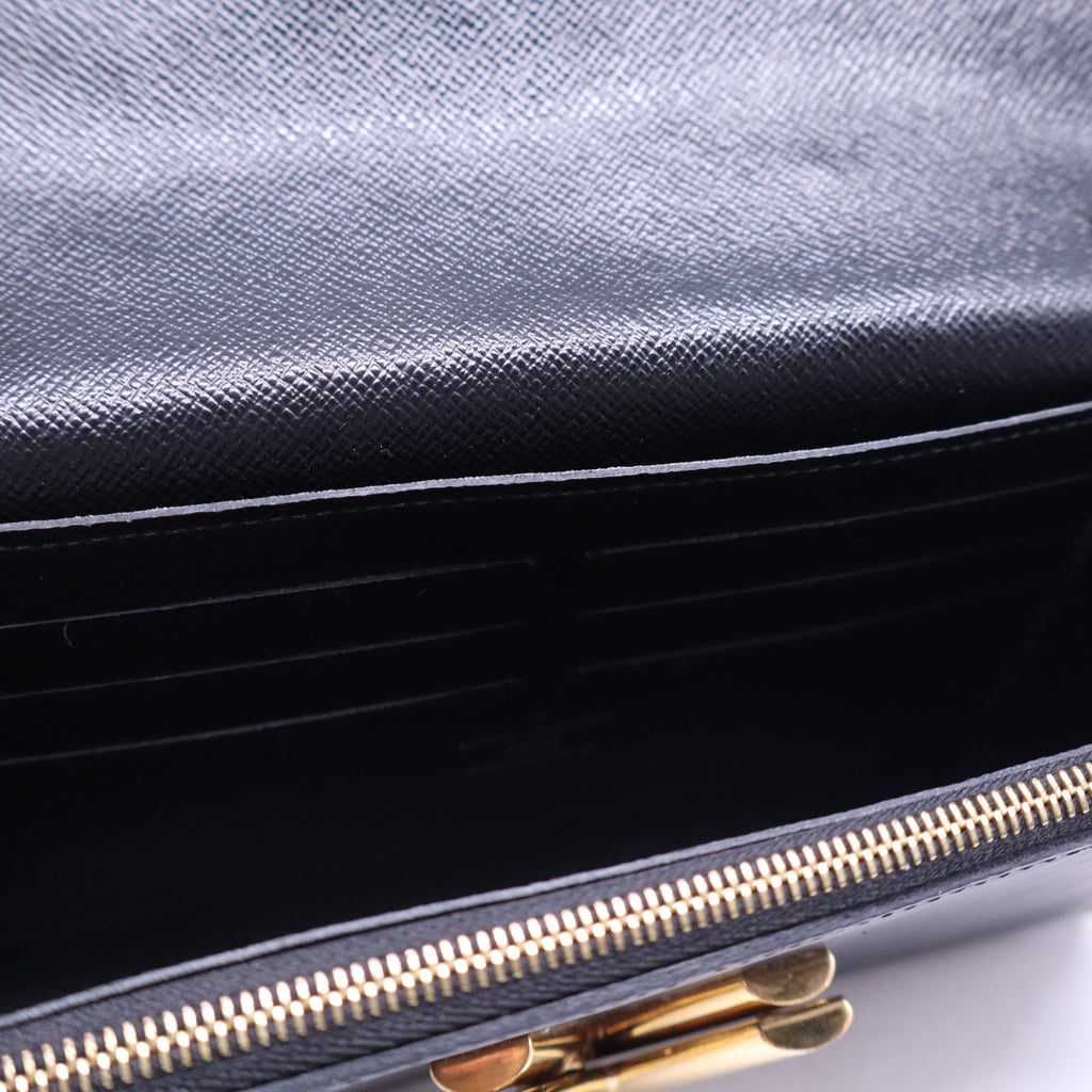 Twist Handbag Bird Motif Epi Leather MM B21581