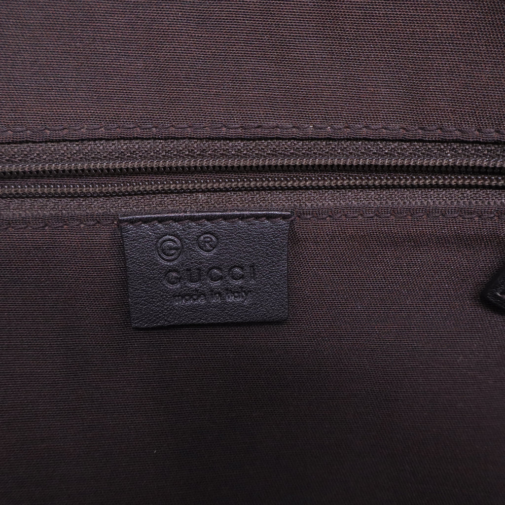 Black Guccissima Leather Dome Bag B20573