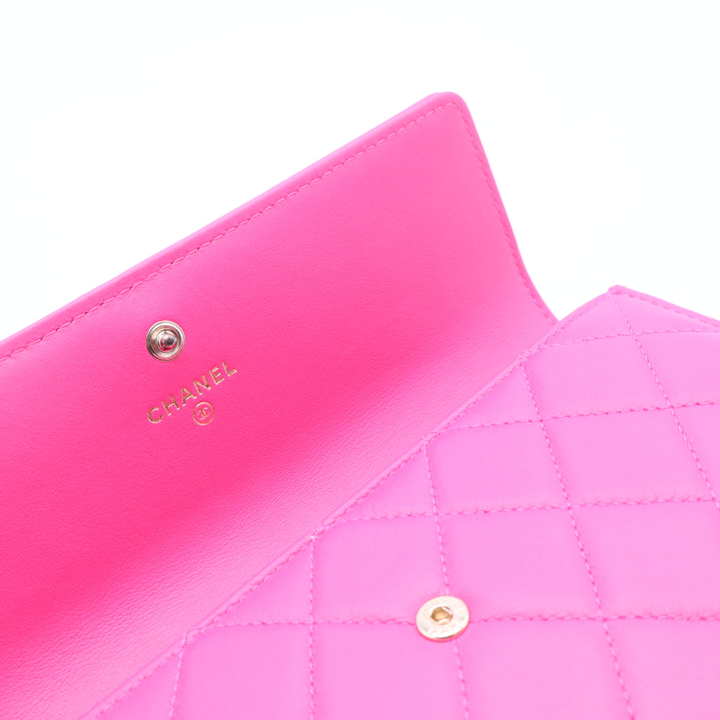Boy Flap Wallet In Fuchsia