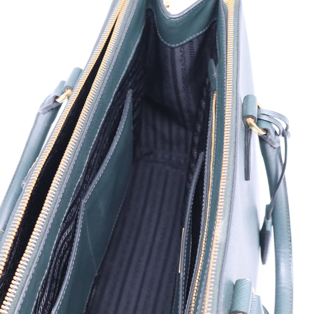 Saffiano Leather Galleria Double Zip Large B20683