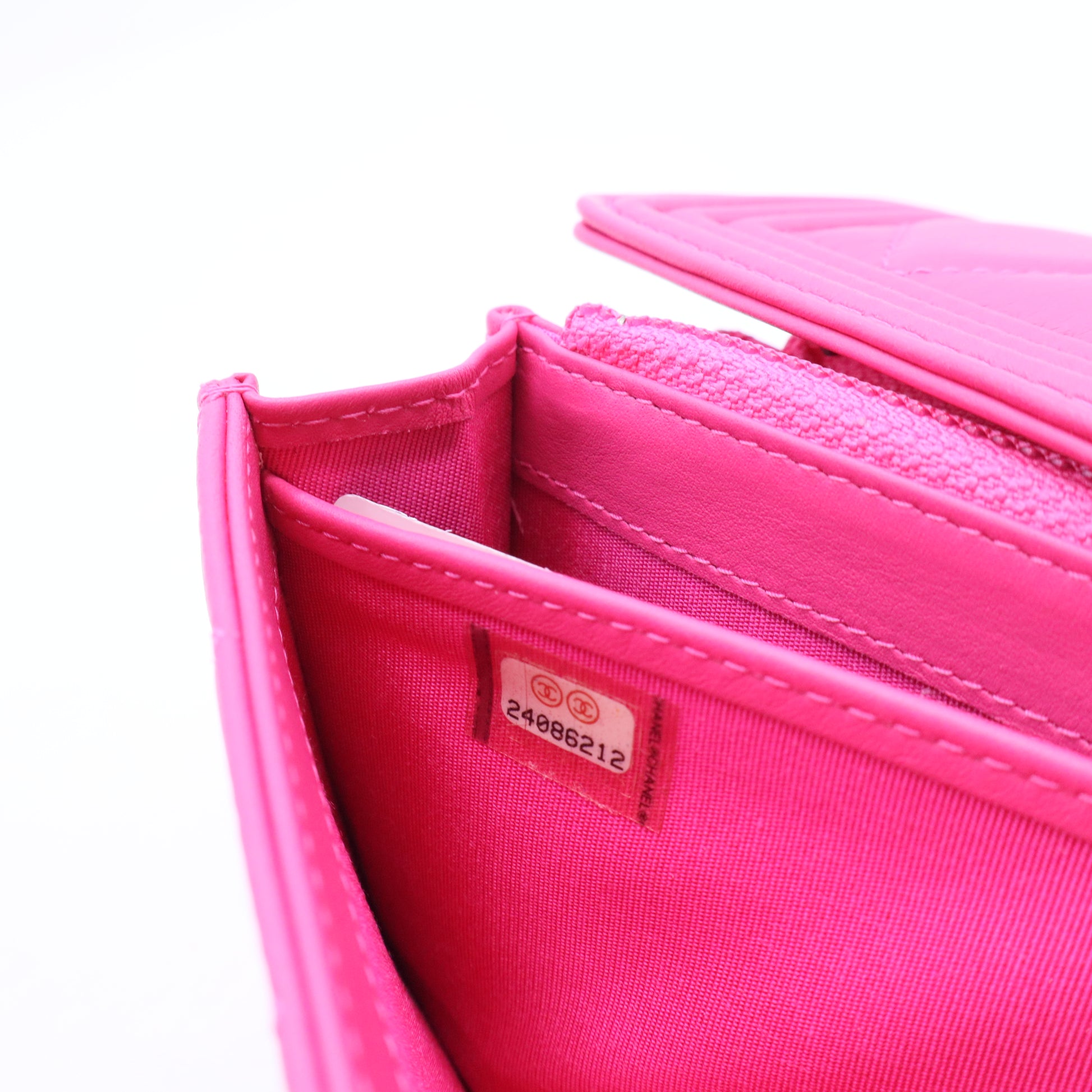 Boy Flap Wallet In Fuchsia