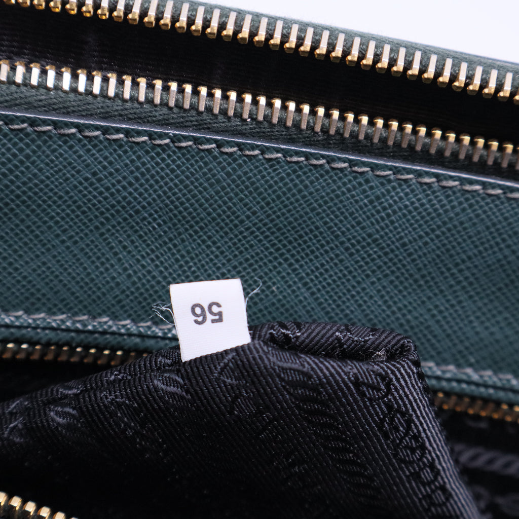Saffiano Leather Galleria Double Zip Large B20683