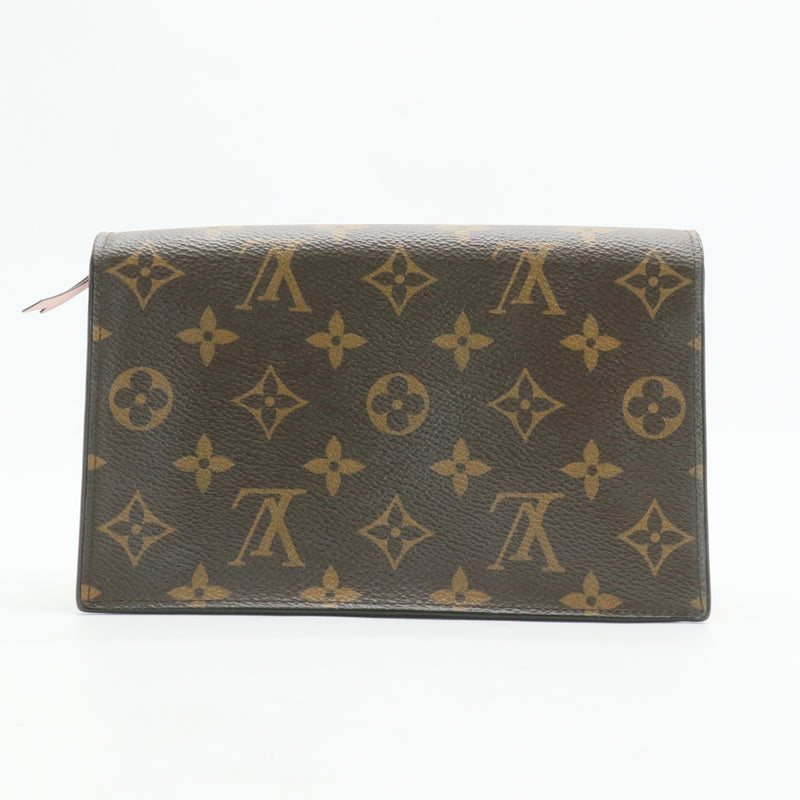 Flore Chain Wallet Monogram Canvas