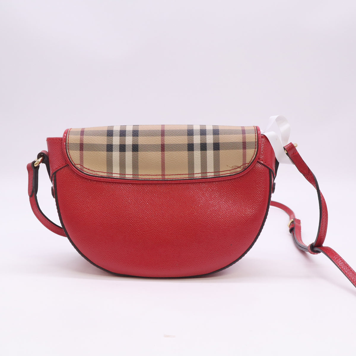 Maydown Crossbody Bag Haymarket Coated Canvas and Leather Small B24379