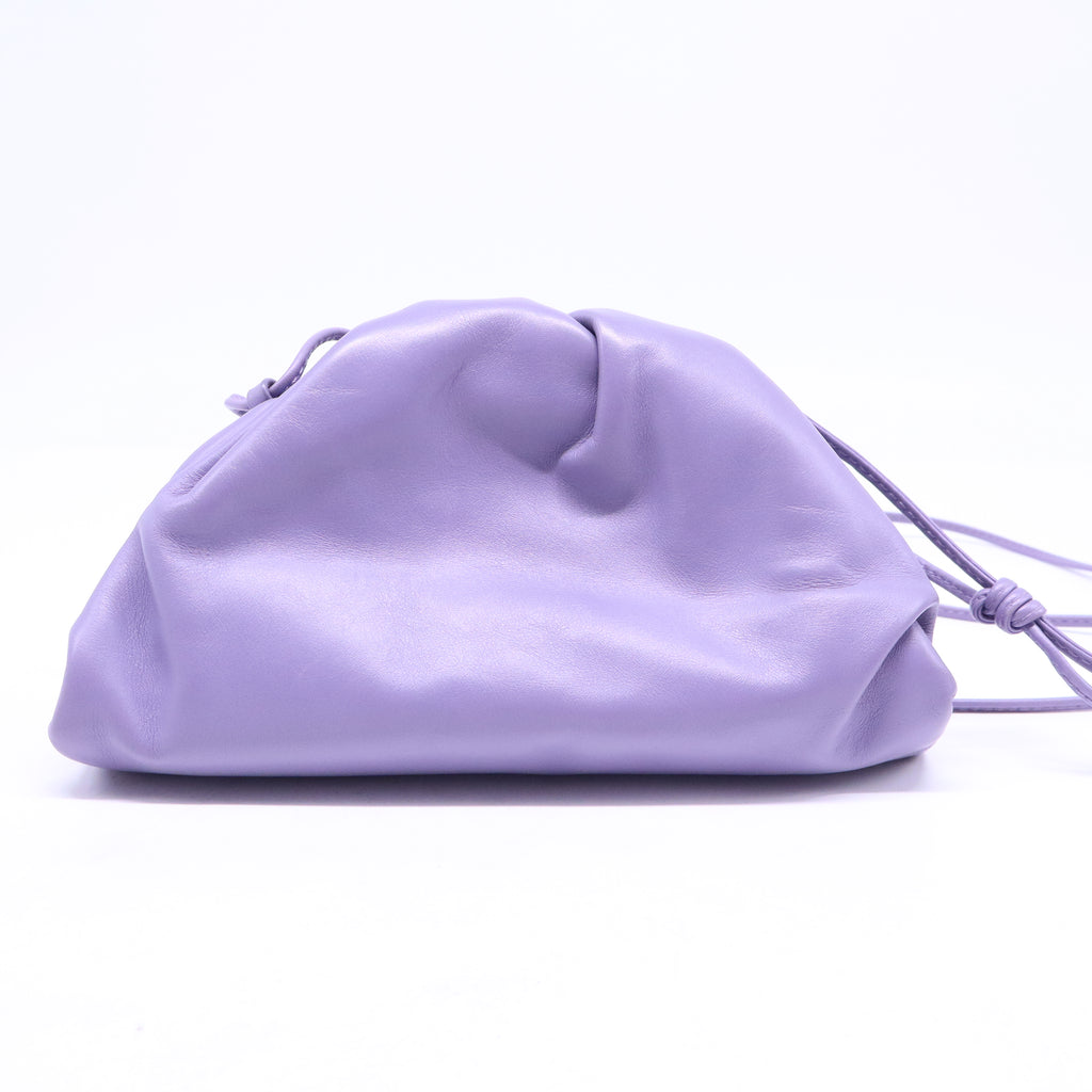Butter Calfskin The Mini Pouch Purple B21760