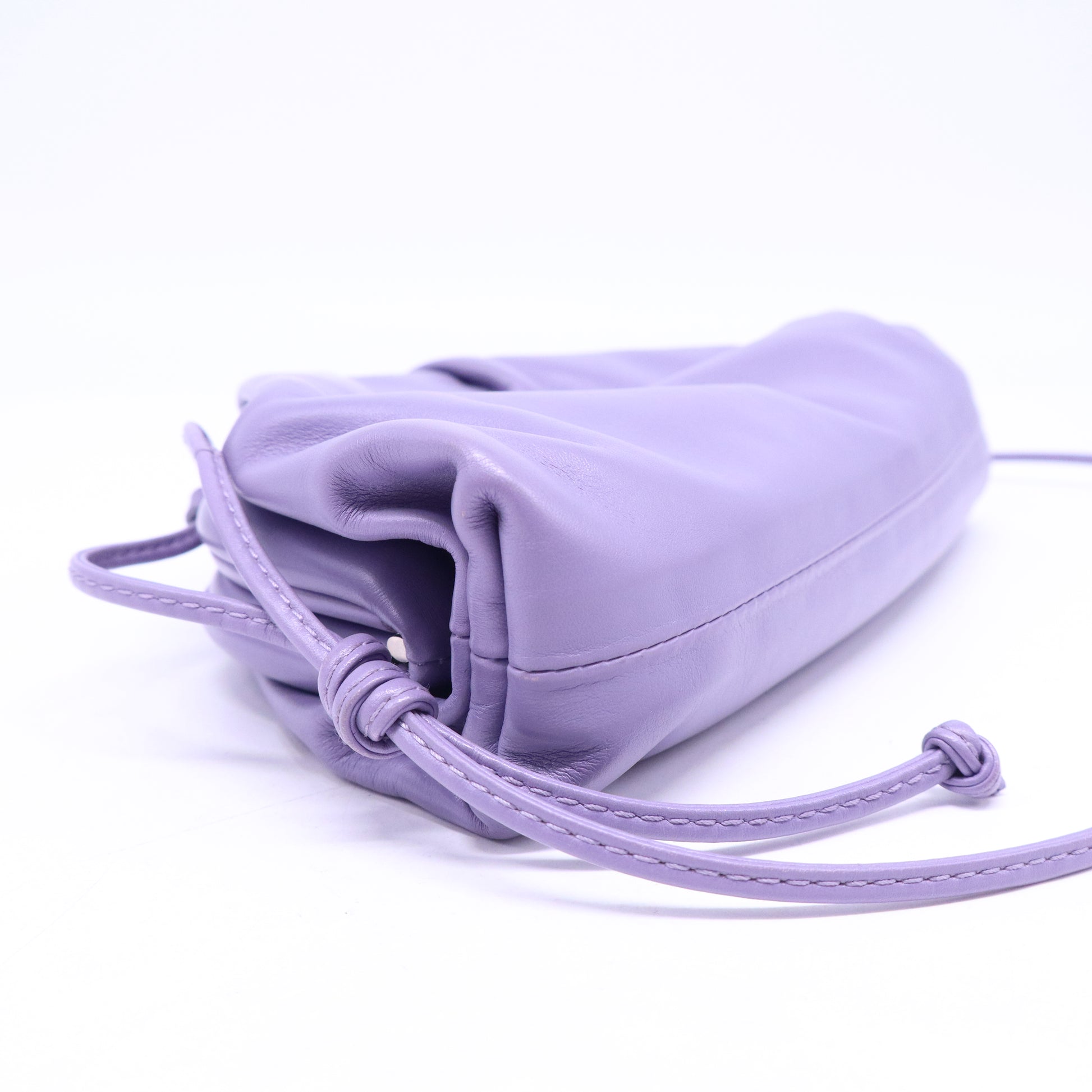 Butter Calfskin The Mini Pouch Purple B21760