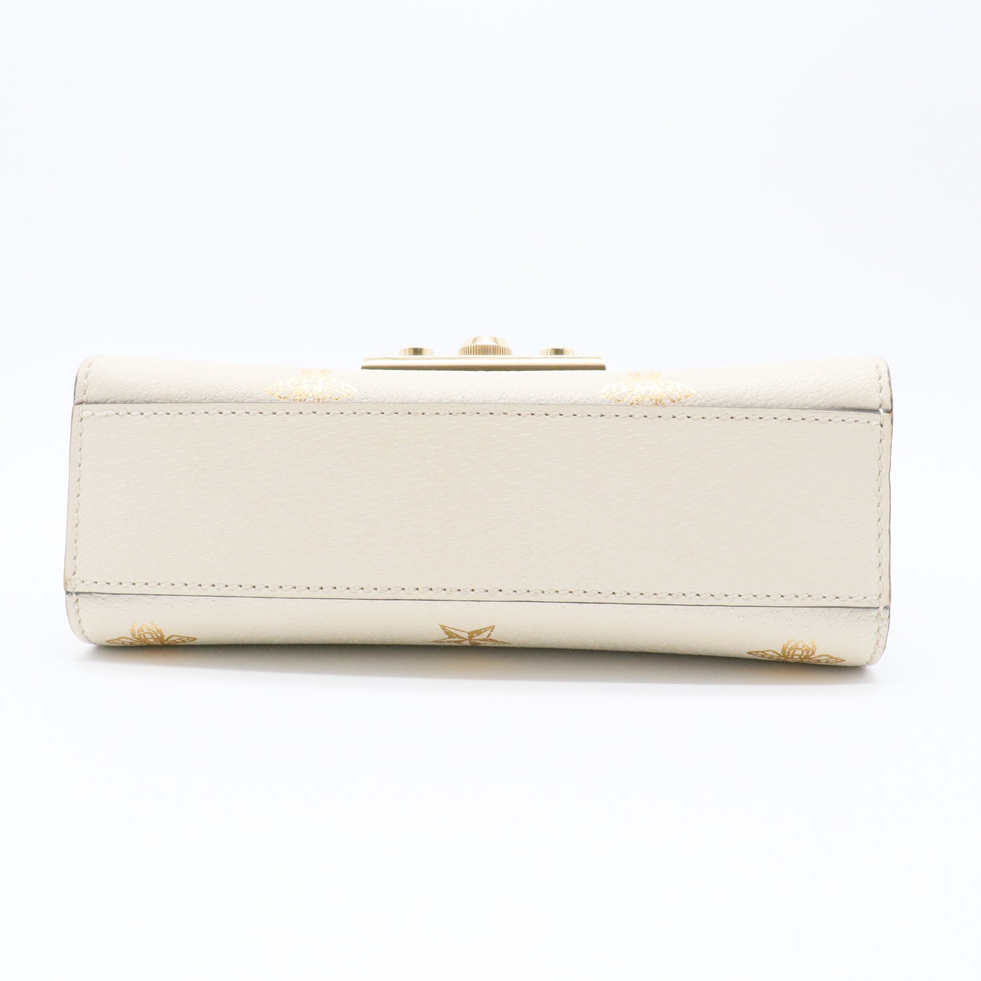 Padlock Shoulder Bag Printed Leather Small