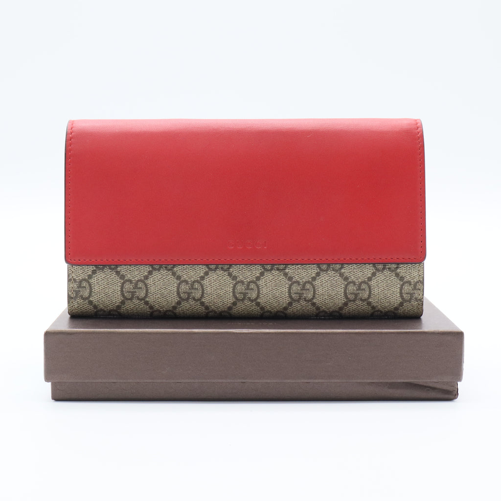 GucciGG Supreme Continental Wallet