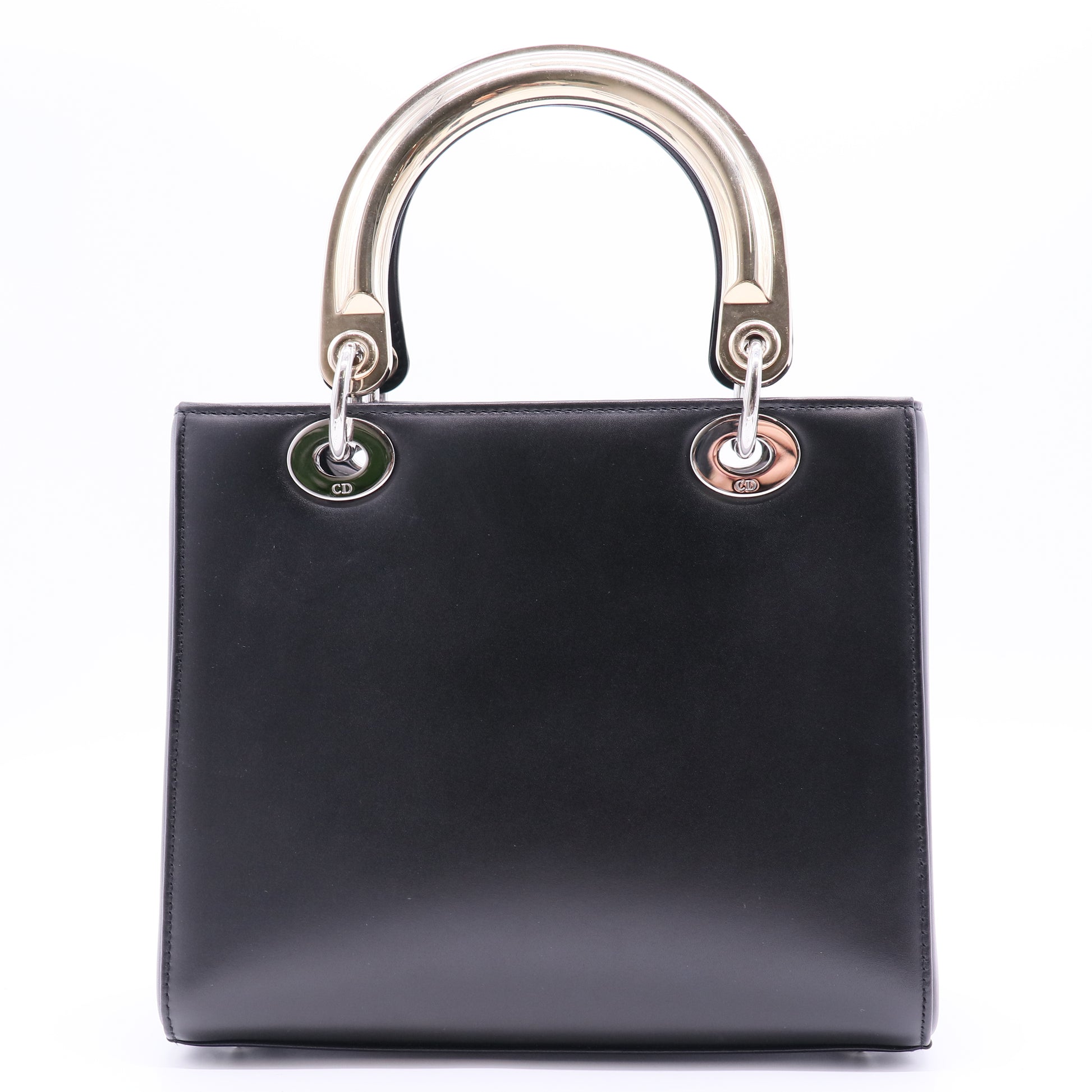 Lady Dior Bag Patch Embellished Leather Medium