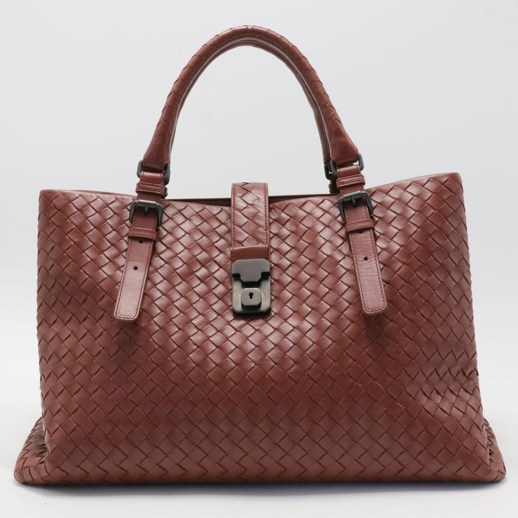Roma Bag Intrecciato Nappa Medium
