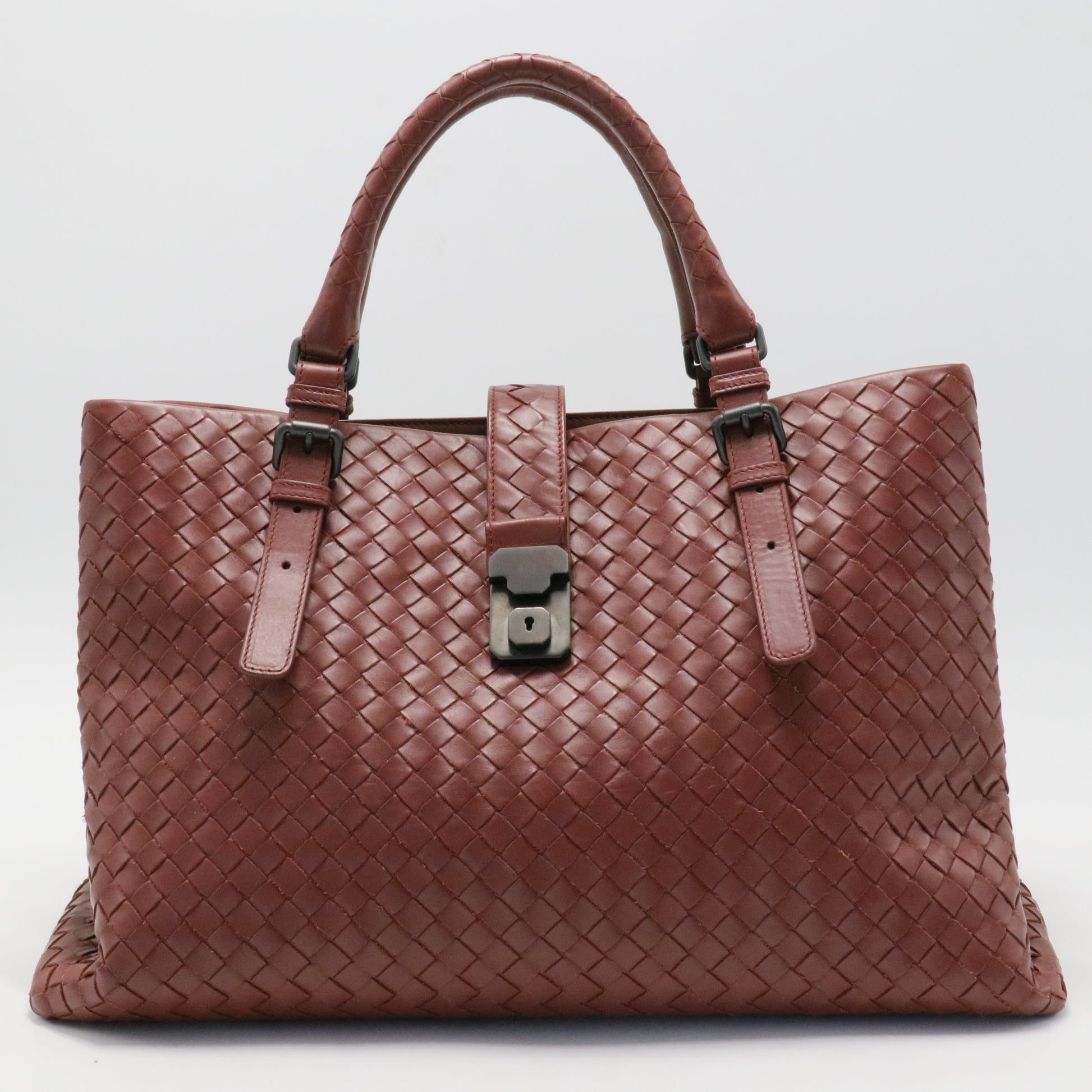 Roma Bag Intrecciato Nappa Medium
