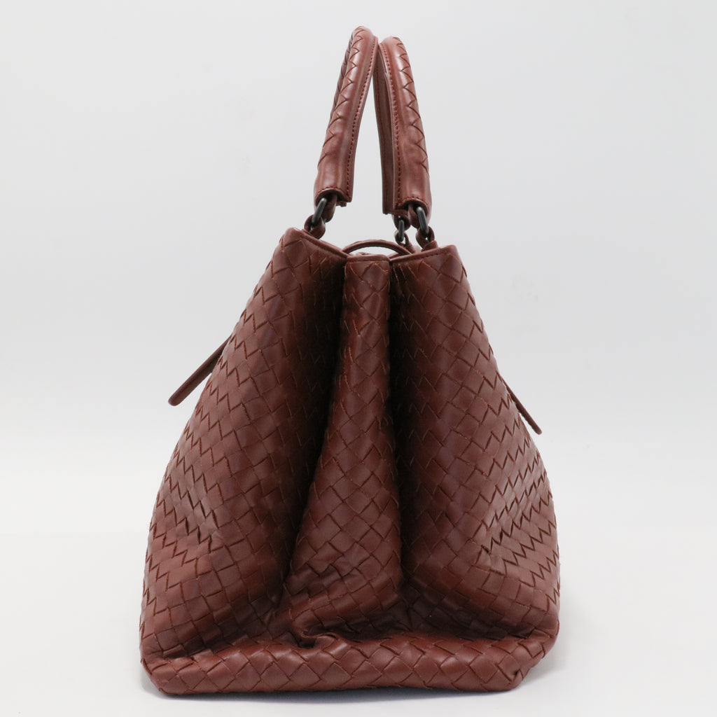 Roma Bag Intrecciato Nappa Medium