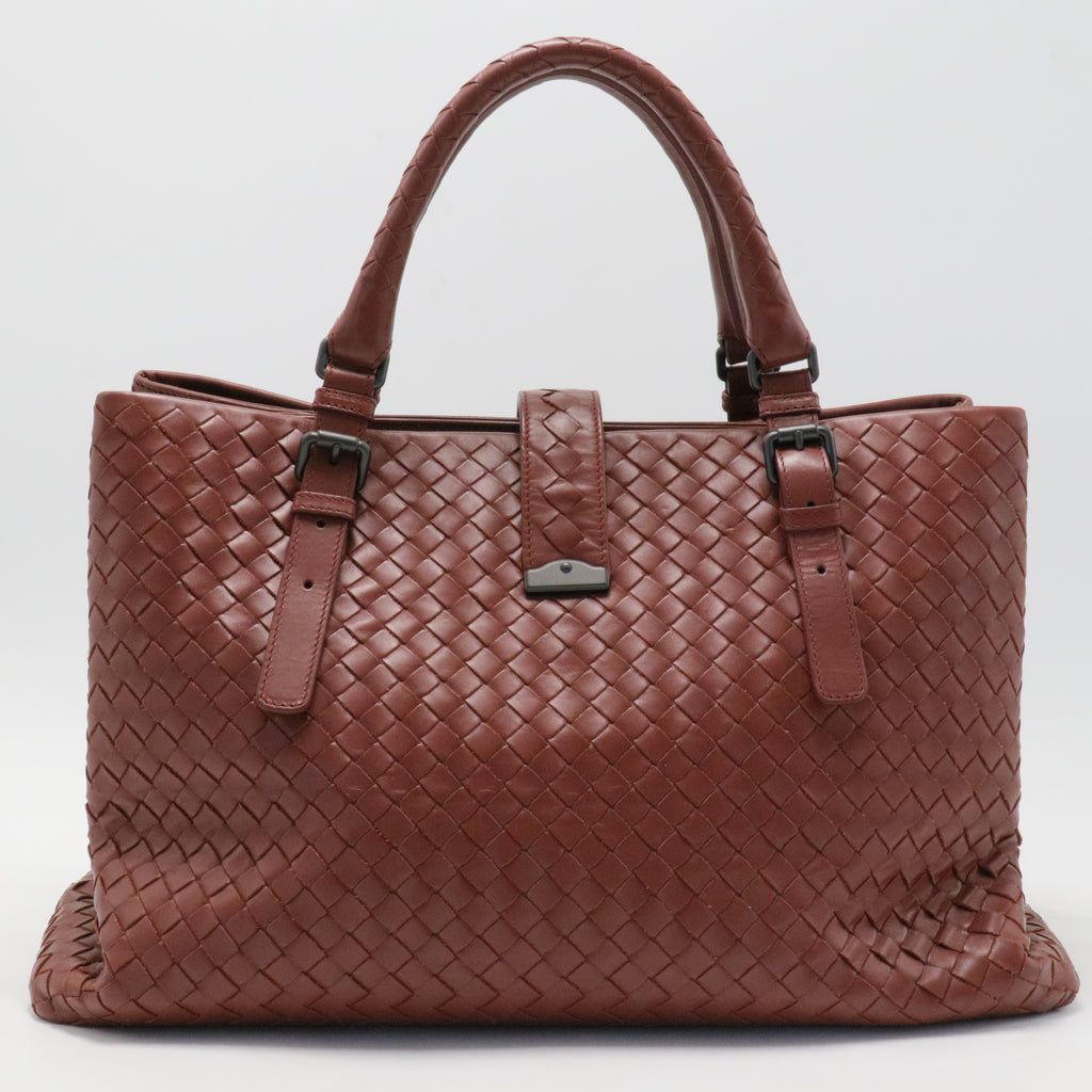 Roma Bag Intrecciato Nappa Medium