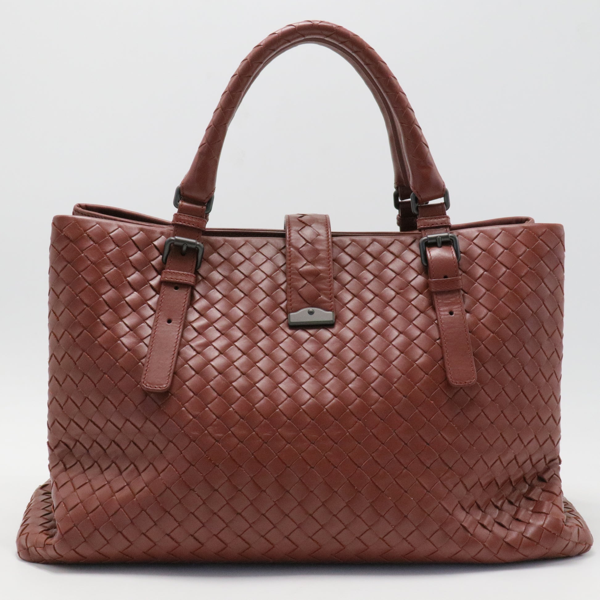 Roma Bag Intrecciato Nappa Medium