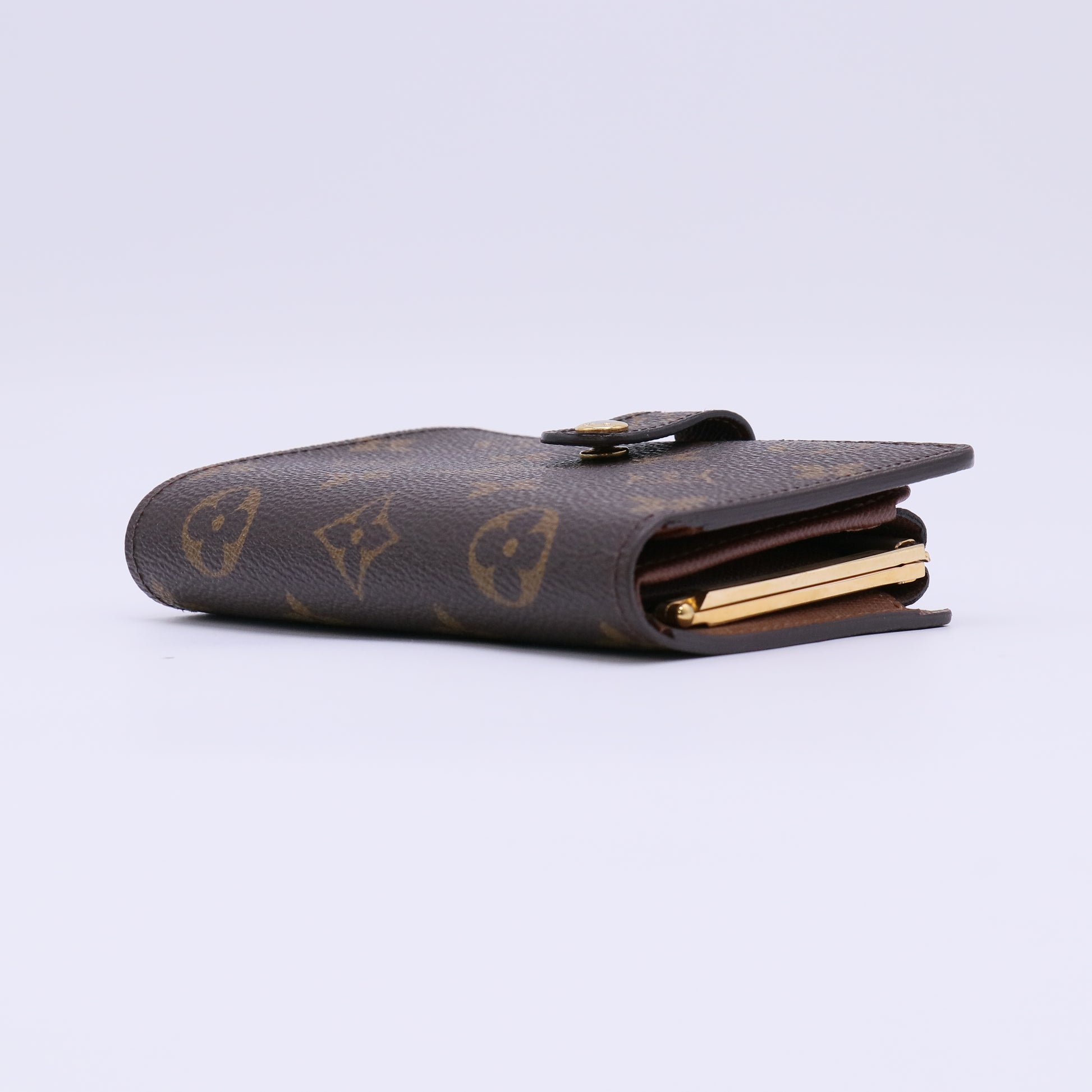Louis Vuitton Monogram French Purse Wallet Twins LDJ4757